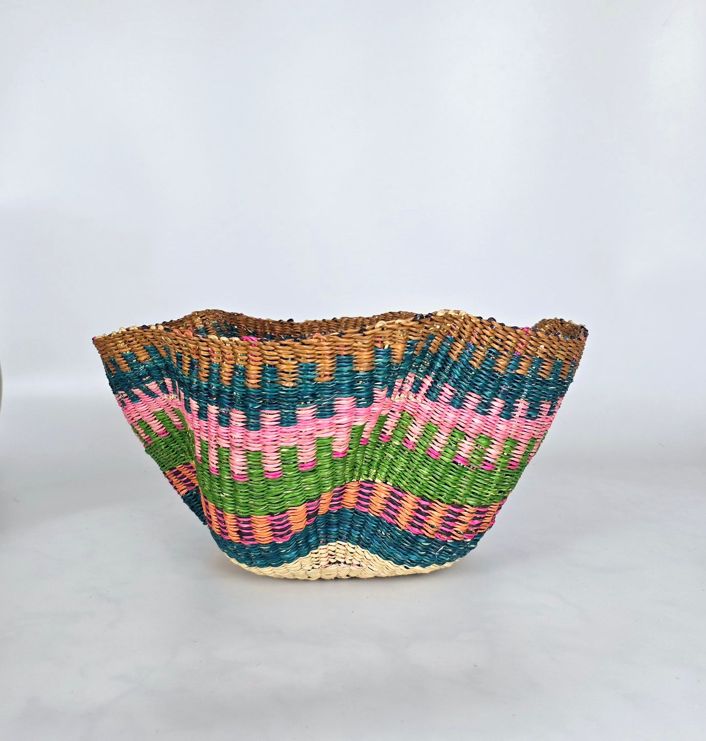 Rainbow Brown Dancing Fruit Basket