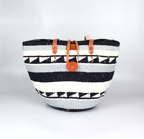 CHONDO Recycled Wool and Sisal Tote Bag