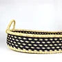 Black, Natural BrownChanging Woven Basket