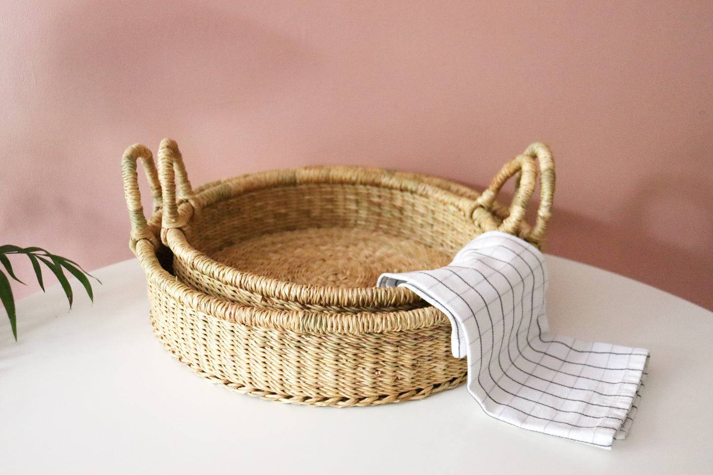 Natural Bread, Fruit Display Bolga Basket